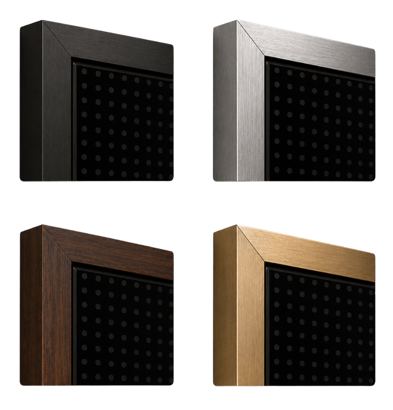 Hubrix frame finishes